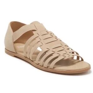 Eileen Fisher Gladiator Tan Sandals Brand New